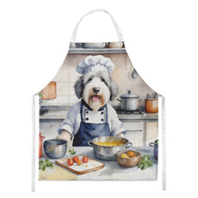 Load image into Gallery viewer, Old English Sheepdog The Chef Apron – Artist-Designed Kitchen, BBQ &amp; Craft Apron
