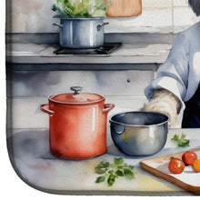 Load image into Gallery viewer, Old English Sheepdog The Chef Dish Drying Mat