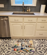 Load image into Gallery viewer, Old English Sheepdog The Chef Memory Foam Kitchen Mat