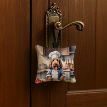 Load image into Gallery viewer, Otterhound The Chef Hanging Square Fabric Ornament 3.5 × 3.5