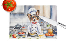 Load image into Gallery viewer, Papillon The Chef Glass Cutting Boards – Durable, Decorative Kitchen Art