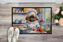 Load image into Gallery viewer, Pekingese The Chef Doormat-24x36 Indoor / Outdoor Rug | Made in USA