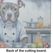 Load image into Gallery viewer, Pit Bull Terrier The Chef Glass Cutting Boards – Durable, Decorative Kitchen Art