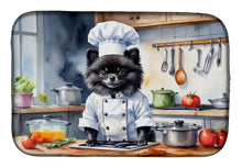 Load image into Gallery viewer, Pomeranian The Chef Dish Drying Mat