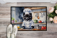 Load image into Gallery viewer, Pomeranian The Chef Doormat - 18X27 Indoor / Outdoor Rug | Made in USA
