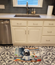Load image into Gallery viewer, Pomeranian The Chef Memory Foam Kitchen Mat