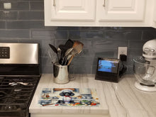 Load image into Gallery viewer, Black Poodle The Chef Glass Cutting Boards – Durable, Decorative Kitchen Art