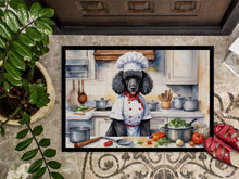 Load image into Gallery viewer, Black Poodle The Chef Doormat - 18X27 Indoor / Outdoor Rug | Made in USA