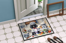 Load image into Gallery viewer, Black Poodle The Chef Doormat - 18X27 Indoor / Outdoor Rug | Made in USA
