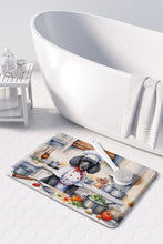 Load image into Gallery viewer, Black Poodle The Chef Memory Foam Kitchen Mat