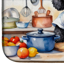 Load image into Gallery viewer, Black Poodle The Chef Dish Drying Mat