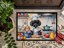 Load image into Gallery viewer, Black Poodle The Chef Doormat-24x36 Indoor / Outdoor Rug | Made in USA