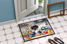 Load image into Gallery viewer, Black Poodle The Chef Doormat - 18X27 Indoor / Outdoor Rug | Made in USA