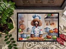 Load image into Gallery viewer, Chocolate Poodle The Chef Doormat - 18X27 Indoor / Outdoor Rug | Made in USA