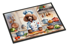 Load image into Gallery viewer, Chocolate Poodle The Chef Doormat - 18X27 Indoor / Outdoor Rug | Made in USA