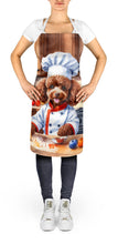 Load image into Gallery viewer, Chocolate Poodle The Chef Apron – Artist-Designed Kitchen, BBQ &amp; Craft Apron