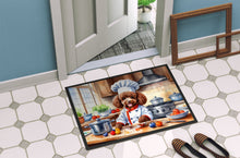 Load image into Gallery viewer, Chocolate Poodle The Chef Doormat-24x36 Indoor / Outdoor Rug | Made in USA