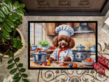 Load image into Gallery viewer, Chocolate Poodle The Chef Doormat - 18X27 Indoor / Outdoor Rug | Made in USA