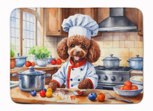 Load image into Gallery viewer, Chocolate Poodle The Chef Memory Foam Kitchen Mat
