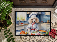 Load image into Gallery viewer, White Poodle The Chef Doormat - 18X27 Indoor / Outdoor Rug | Made in USA