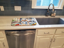 Load image into Gallery viewer, Poodle The Chef Dish Drying Mat