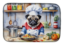 Load image into Gallery viewer, Pug The Chef Dish Drying Mat