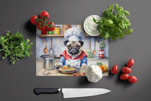 Load image into Gallery viewer, Pug The Chef Glass Cutting Boards – Durable, Decorative Kitchen Art
