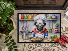 Load image into Gallery viewer, Pug The Chef Doormat - 18X27 Indoor / Outdoor Rug | Made in USA