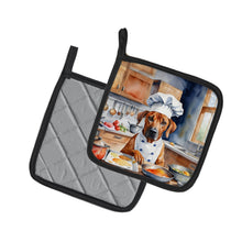 Load image into Gallery viewer, Rhodesian Ridgeback The Chef Pot Holders - Set of 2 Decorative Kitchen Helpers | Made in the USA