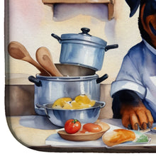 Load image into Gallery viewer, Rottweiler The Chef Dish Drying Mat
