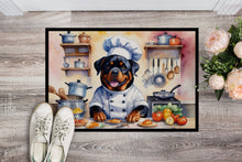 Load image into Gallery viewer, Rottweiler The Chef Doormat-24x36 Indoor / Outdoor Rug | Made in USA