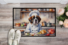 Load image into Gallery viewer, Saint Bernard The Chef Doormat-24x36 Indoor / Outdoor Rug | Made in USA
