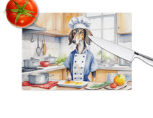 Load image into Gallery viewer, Saluki The Chef Glass Cutting Boards – Durable, Decorative Kitchen Art