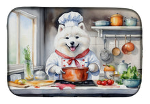 Load image into Gallery viewer, Samoyed The Chef Dish Drying Mat