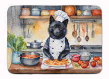 Load image into Gallery viewer, Schipperke The Chef Memory Foam Kitchen Mat