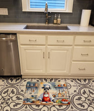 Load image into Gallery viewer, Schnauzer The Chef Memory Foam Kitchen Mat