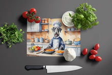 Load image into Gallery viewer, Scottish Deerhound The Chef Glass Cutting Boards – Durable, Decorative Kitchen Art
