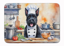 Load image into Gallery viewer, Scottish Terrier The Chef Memory Foam Kitchen Mat