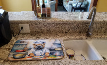 Load image into Gallery viewer, Shar Pei The Chef Dish Drying Mat