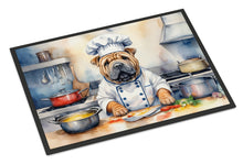 Load image into Gallery viewer, Shar Pei The Chef Doormat-24x36 Indoor / Outdoor Rug | Made in USA