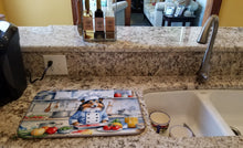 Load image into Gallery viewer, Sheltie The Chef Dish Drying Mat