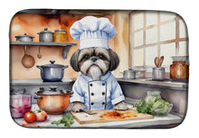 Load image into Gallery viewer, Shih Tzu The Chef Dish Drying Mat