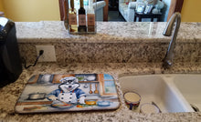 Load image into Gallery viewer, Siberian Husky The Chef Dish Drying Mat