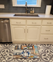Load image into Gallery viewer, Siberian Husky The Chef Memory Foam Kitchen Mat