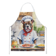 Load image into Gallery viewer, Staffordshire Bull Terrier The Chef Apron – Artist-Designed Kitchen, BBQ &amp; Craft Apron