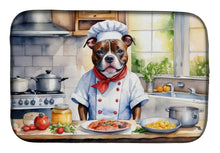 Load image into Gallery viewer, Staffordshire Bull Terrier The Chef Dish Drying Mat