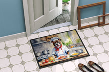 Load image into Gallery viewer, Staffordshire Bull Terrier The Chef Doormat-24x36 Indoor / Outdoor Rug | Made in USA