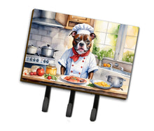 Load image into Gallery viewer, Staffordshire Bull Terrier The Chef Leash or Key Holder