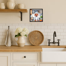 Load image into Gallery viewer, Vizsla The Chef Framed Metal Print