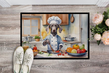 Load image into Gallery viewer, Weimaraner The Chef Doormat-24x36 Indoor / Outdoor Rug | Made in USA